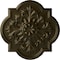 Ekena Millwork Bonetti Ceiling Medallion (Fits Canopies up to 5 1/8"), Hand-Painted Green Gold, 20"OD x 1 3/4"P CM20BOGGS - alternate 1